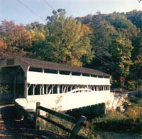 Old covered bridge, near Valley Forge National Park