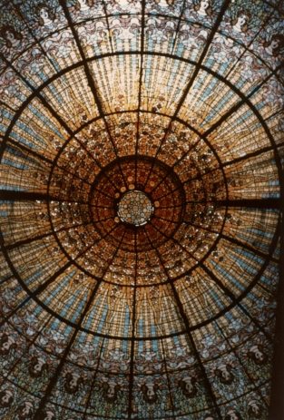 Cupola of the Palau de la Musica, Barcelona
